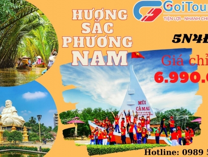 TOUR HƯƠNG SẮC PHƯƠNG NAM - 5N4Đ