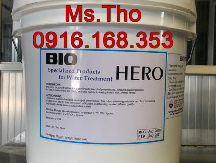 Bio Hero - Vi sinh Hạt xử lý đáy ao nuôi tôm, cá