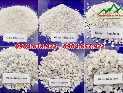 Cung cấp đá hạt trắng, đá hạt đen