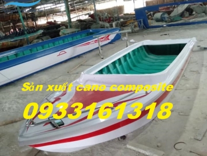 Xuồng composite, thuyền composite 4.9m x 1.3m chở 6 người