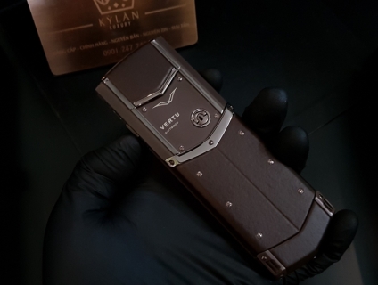 Vertu Signature S Brown