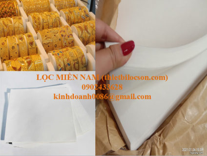 Giấy lọc bụi vàng tiết kiệm năng lượng, chi phí đầu tư