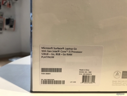 Surface Laptop Go i5/8/128 xám new fullbox