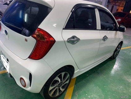Cần bán Kia Morning số sàn bản đủ 1.25MT Si 2016 trắng, đi 70.000km