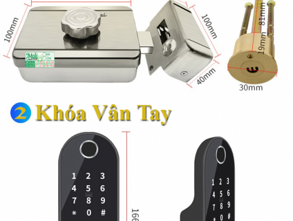 KHÓA CỬA VÂN TAY CHÍNH HÃNG MOLI VIỆT NAM