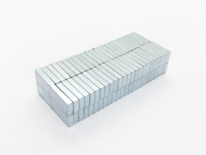 Nam châm 10x5x2 mm mạ kẽm