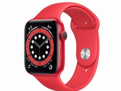 Apple Warch Series 6 - 44mm GPS màu đỏ new seal hàng Mỹ LL