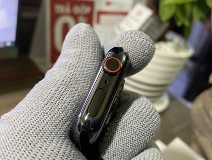 Đồng hồ apple thép 5 44mm black new openox mâù black