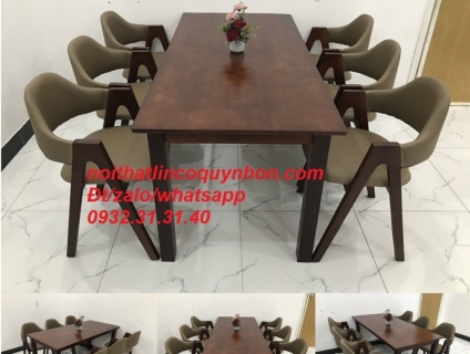 Bộ bàn ăn 6 ghế giá rẻ tại Quy Nhơn Bình Định