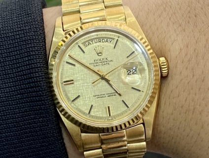 Rolex 1803 vỏ vàng đúc full gold 18k