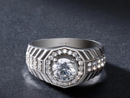 Nhẫn hột xoàn nam 18K có những kiểu chấu nào?