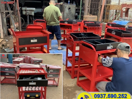 Giá bán các loại xe đẩy dụng cụ, xe đựng đồ nghề sửa chữa - NPRO.VN
