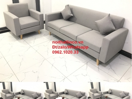 Bộ ghế salon căn hộ SG | Nội thất sofa phòng khách hiện đại HCM