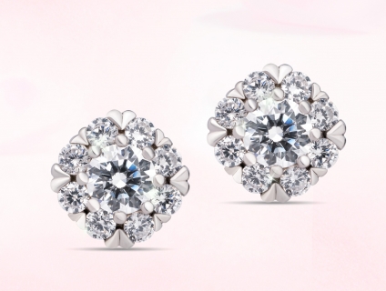 Top 5 trang sức bông tai đẹp - Bông tai đinh tán được yêu thích