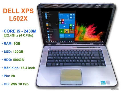 Cần Bán: Laptop DELL Core i5 2430M | 8Gb | SSD 120 | HDD 500 | 15.4 in