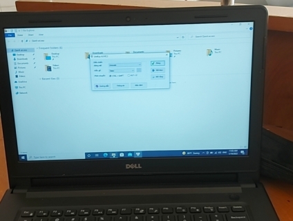 Cần bán gấp dell 3468 core i5 7200 ram 8g ssd 250g