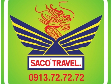 Logo Saco Travel Cho Thuê Xe 45 Chỗ