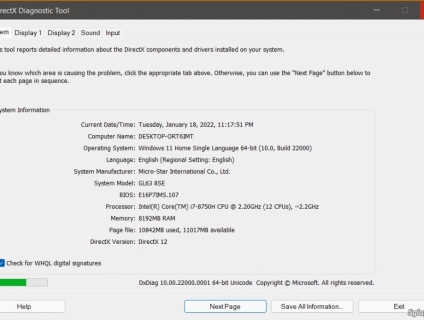 Laptop MSI Gaming "GL63 8SE" đã qua sử dụng 98%