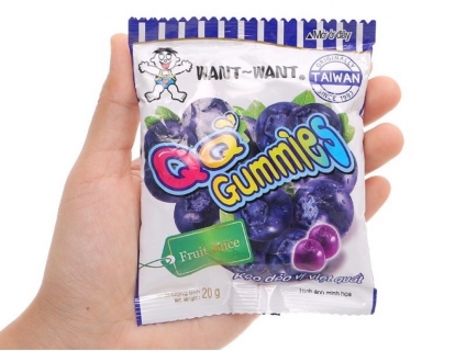 Kẹo dẻo QQ Gummies - Vị Việt Quất - 20g