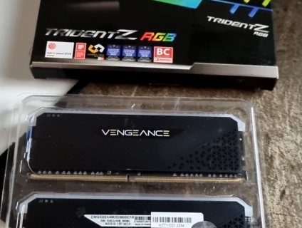 I3-9100f, i5-8400 fullbox + z370 pro 4, DDR4 Corsair RGB, Gskill