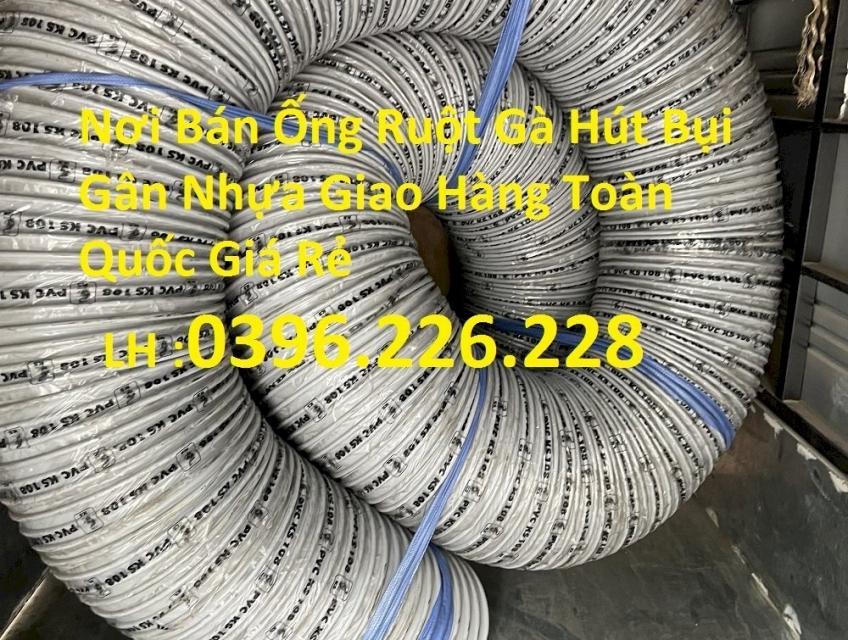Đại lý phân phối ống ruột gà gân nhựa dùng hút bụi phi 200 giá tốt.