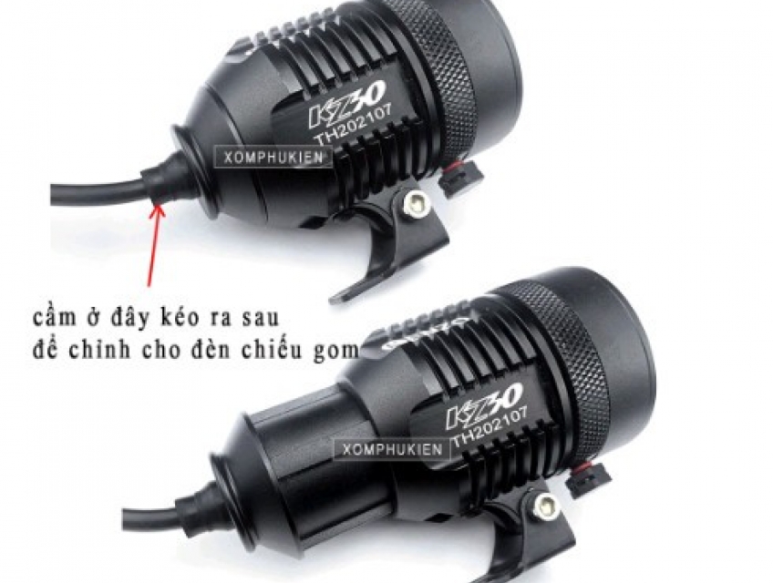 Đèn Trợ Sáng Bi Cầu KZ30 Chỉnh Xa Gần