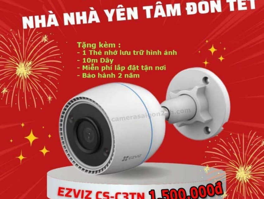 Miễn Phí Lắp Đặt - Camera Ngoài Trời Giá Rẻ