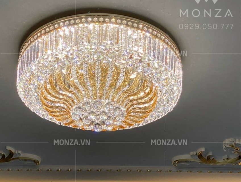 Chia sẻ một số ưu điểm khi sử dụng đèn mâm ốp trần