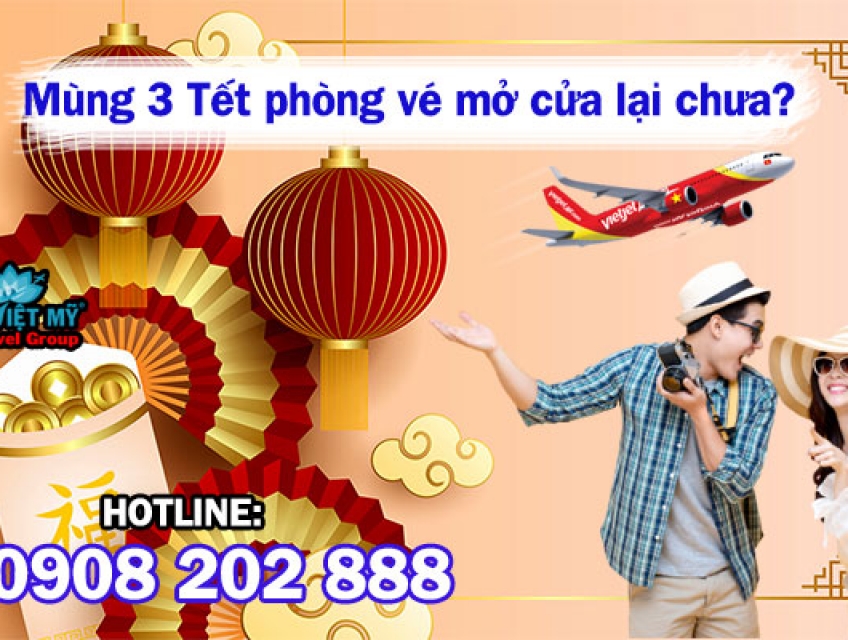 Mùng 3 Tết phòng vé mở cửa lại chưa?