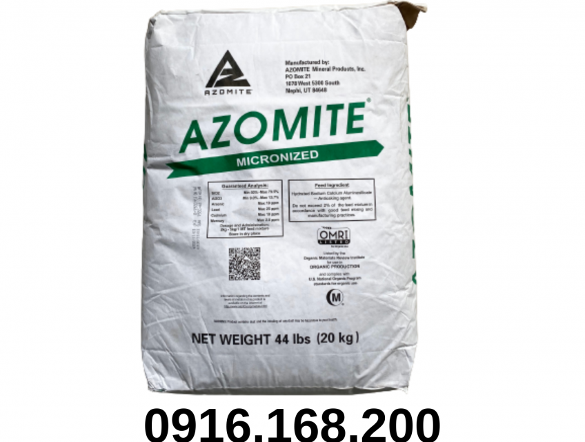 AZOMITE KHOÁNG ĐA VI LƯỢNG