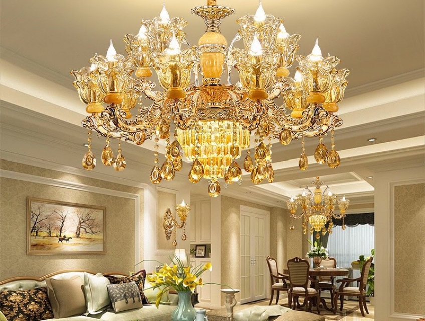 Chọn đèn trang trí phòng khách nhỏ