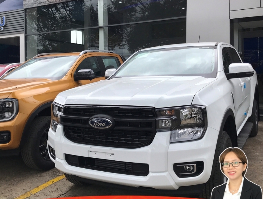 FORD RANGER XLS AT 4X2 TRẮNG NHIỀU NGƯỜI MUA NHẤT