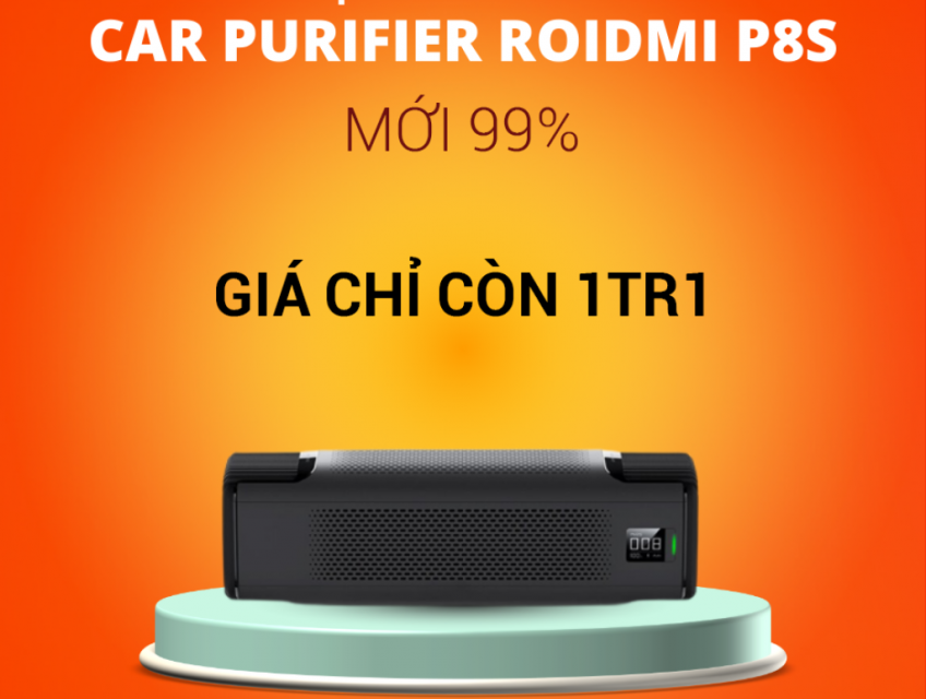 BÁN Máy LỌC KHÔNG KHÍ OTO CAR ROIDMI P8S GIÁ RẺ