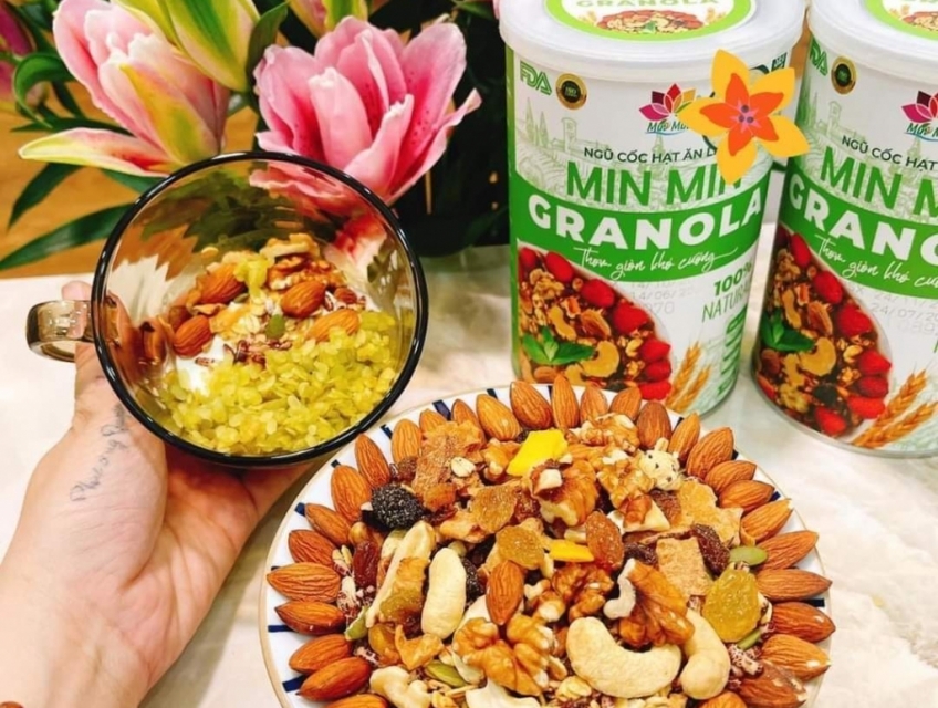 Ngũ cốc Min Min granola giá tốt