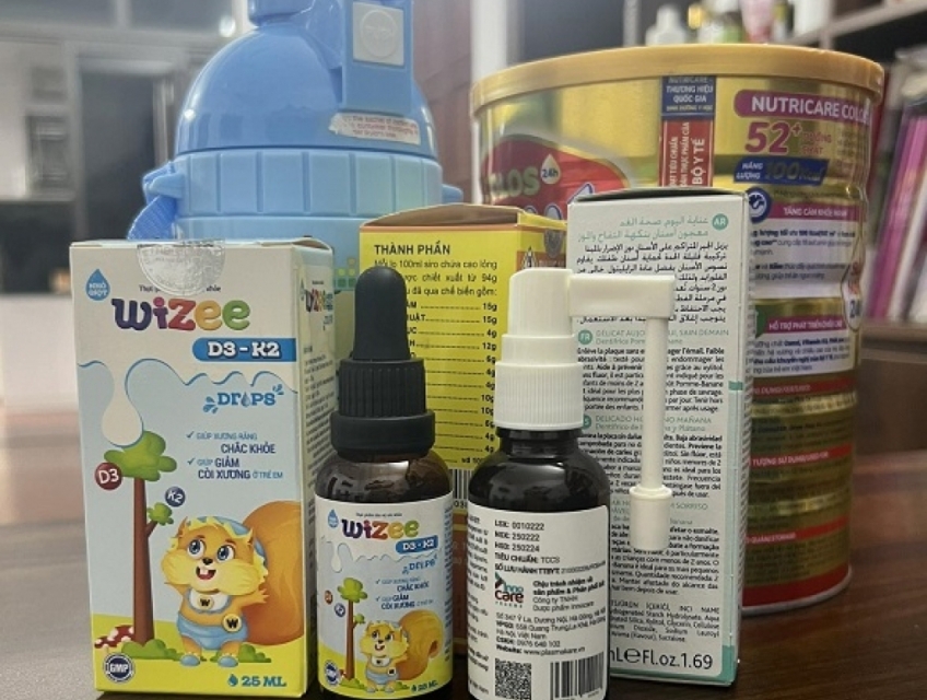 Nhỏ giọt Wizee D3K2 giúp hấp thu canxi và phát triển não bộ đúng k?