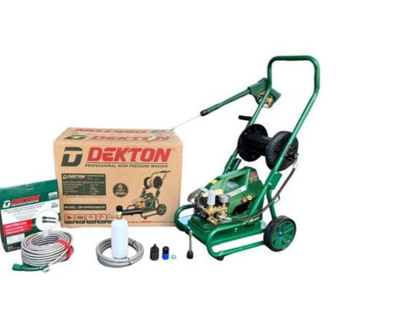 Review máy rửa xe bán công nghiệp Dekton DK-HPW2350AFR