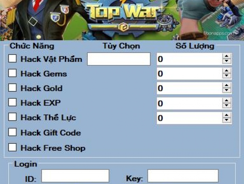 Phần Mềm Hack Top War Battle Game Mới Nhất 2024