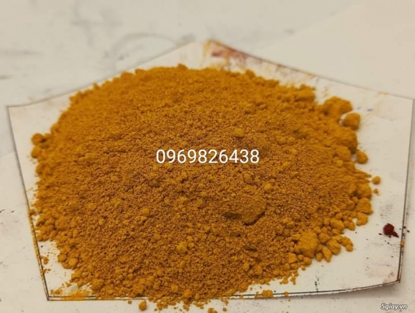 BỘT MÀU VÀNG OXÍT SẮT, GẠCH VỈA HÈ