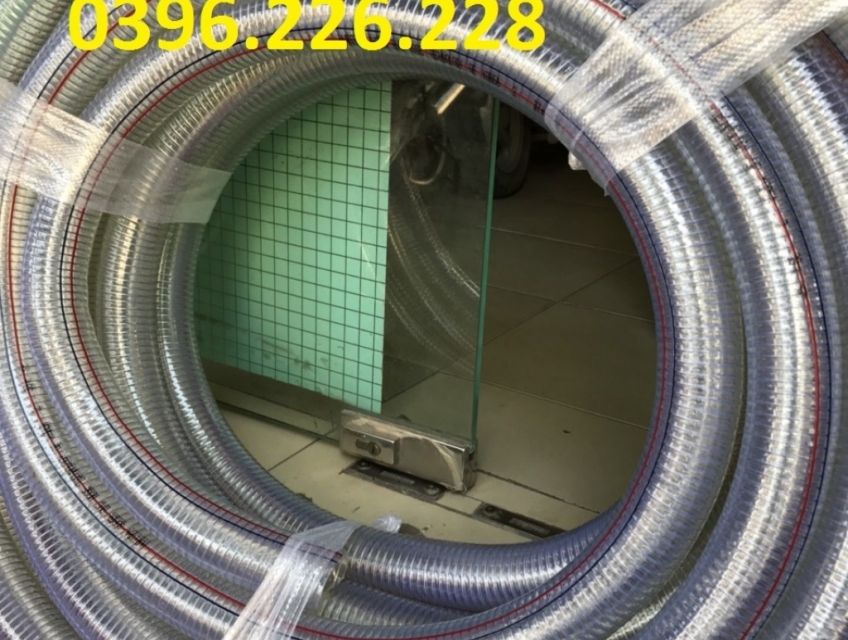 Báo giá ống nhựa mềm lõi thép pvc , chuyên dẫn nước, xăng ,dầu phi 90.