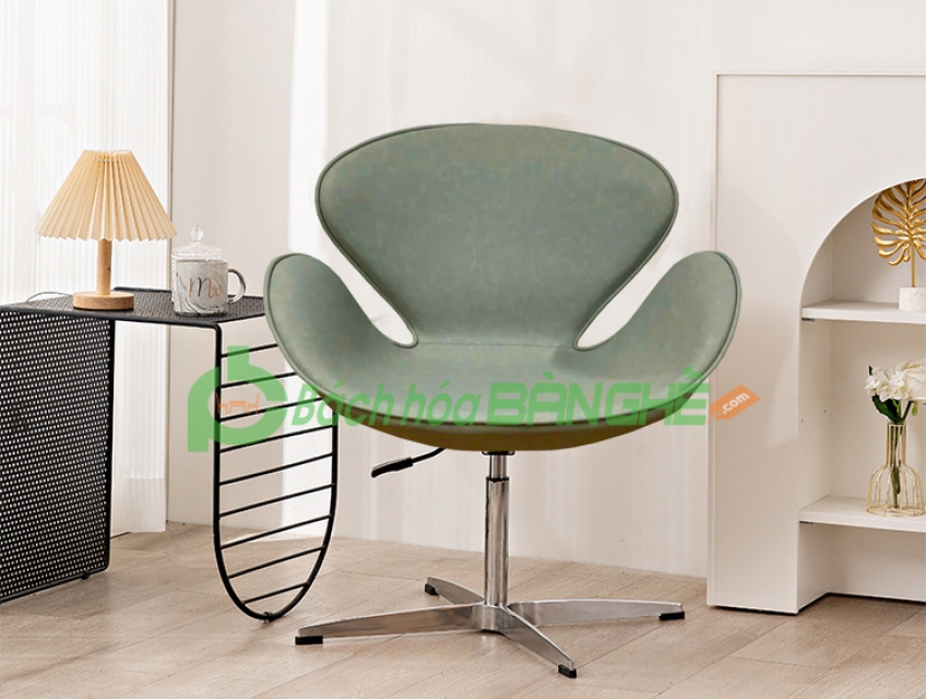 Ghế thư giãn xoay cánh bướm ghế decor phòng khách, văn phòng, studio,