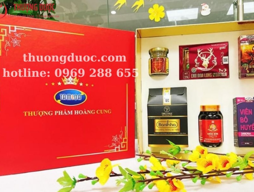 Quà tết nhung hươu Hương Sơn