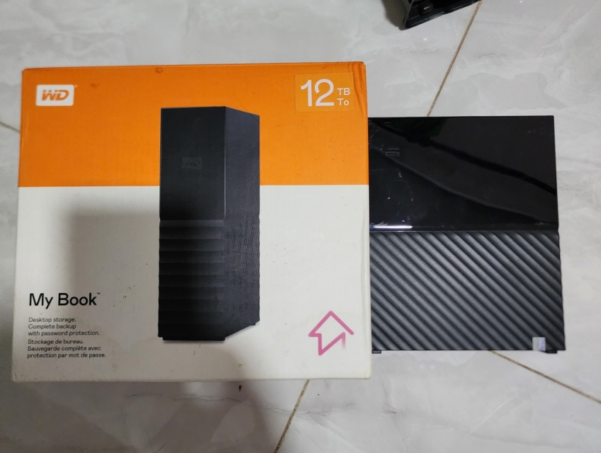 Ổ cứng ngoài WD My Book 12TB usb 3.0
