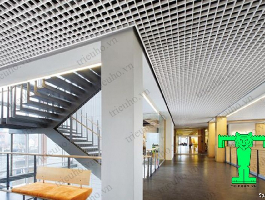 Trần nhôm Cell-chất liệu kim loại nhôm cao cấp