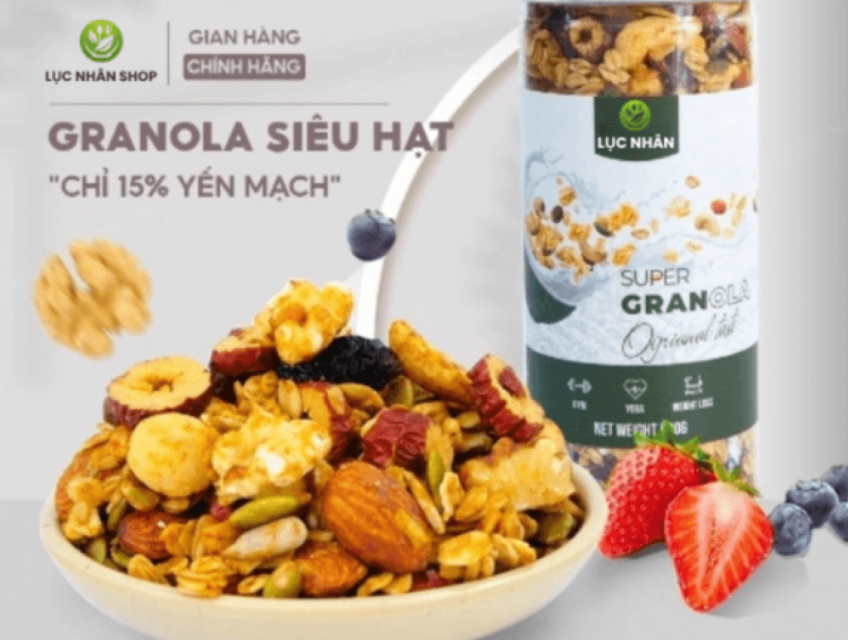 Hạt Granola Tự Nhiên Cho Một Cuộc Sống Sức Khỏe"