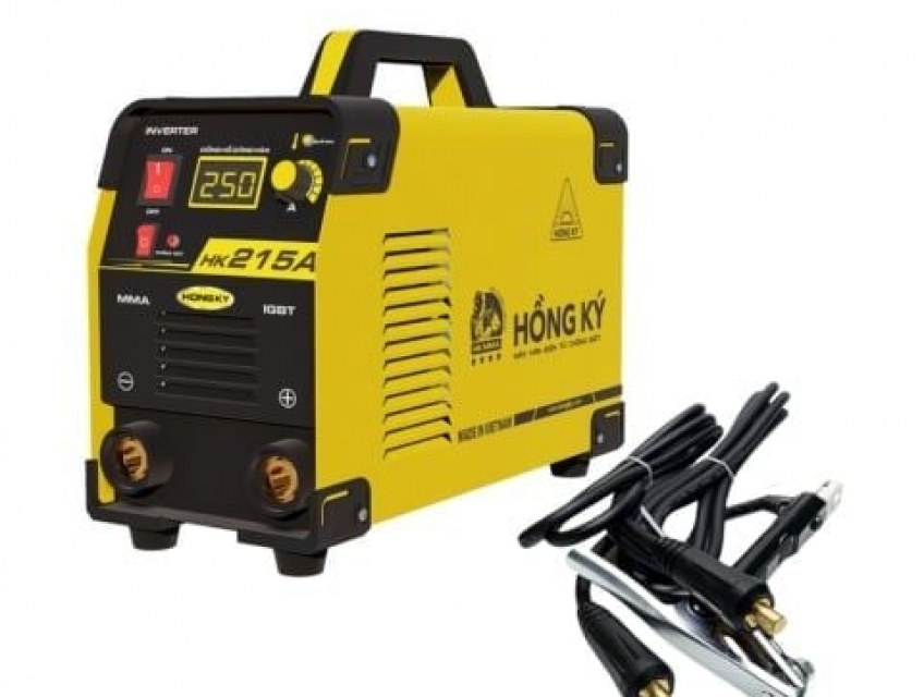 Máy hàn que Hồng Ký HK 215A - Hàn que 3li2 liên tục