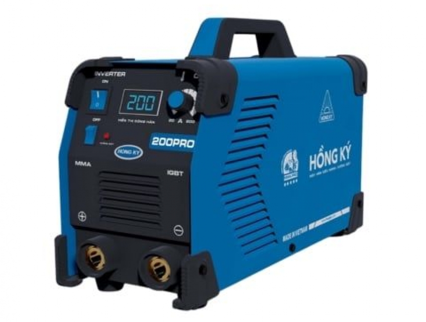 Máy hàn Hồng Ký MMA 200Pro - Hàn que 4.0mm liên tục không ngắt quãng
