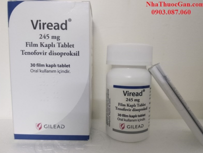 Thuoc Viread 245mg Dieu Tri Viem Gan B
