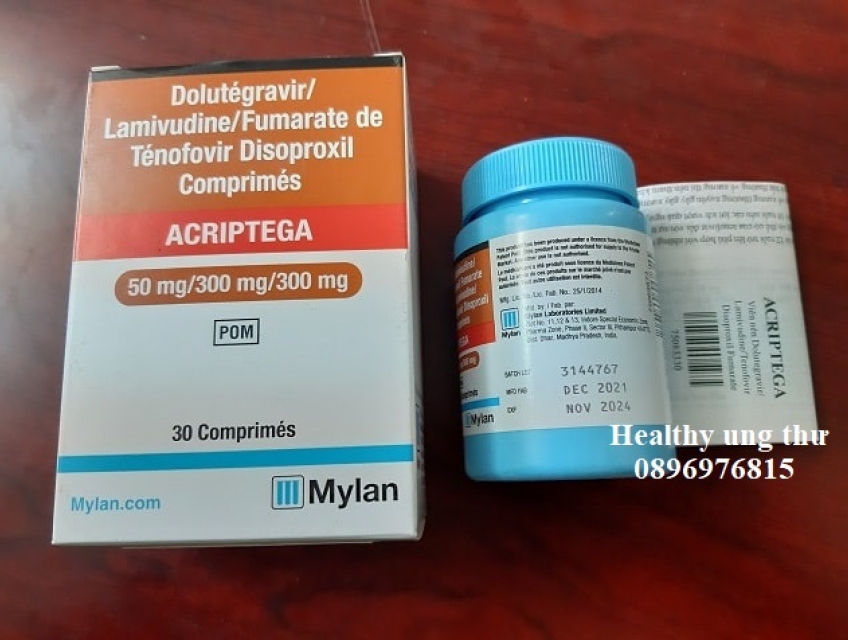 Thuoc Acriptega dieu tri benh nhiem HIV