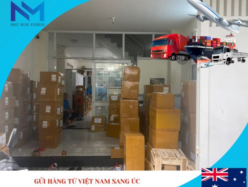 Gửi hàng đi Úc tại Nhật Minh Express