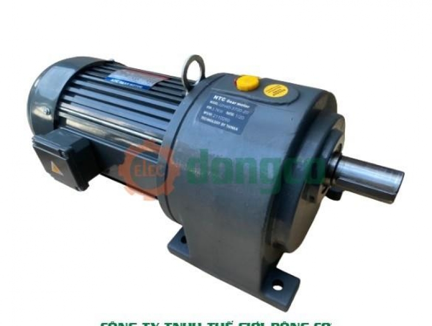 Motor giảm tốc NTC công suất 200W 400W 750W 2200W đến 3700W